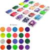 imageGlowinTheDark Round Diamond Painting Bead Glow Drill Blue Single Color 014 1000PCS001