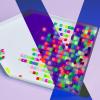 imageGlowinTheDark Square Diamond Painting Bead Glow Drill Purple Single Color 017 1000PCS001