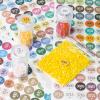 imageforever young Diamond Painting Labels as Diamond Painting Accessories for Diamond Art Storage 447 Color Number Label Stickers for Jars with Blank Label and Wax1 Set1 Set