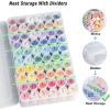 imageAB Diamond Painting Beads Square Drill Diamond Painting Accessories 60 Colors Diamond Beads AB Diamond Painting Drills for Diamond Art Accessories and Tools Diamond Painting Supplies 60000 pcs60 Colors Square