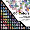 imageAB Diamond Painting Beads Square Drill Diamond Painting Accessories 60 Colors Diamond Beads AB Diamond Painting Drills for Diamond Art Accessories and Tools Diamond Painting Supplies 60000 pcs60 Colors Round