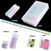 imageAB Diamond Painting Beads Square Drill Diamond Painting Accessories 60 Colors Diamond Beads AB Diamond Painting Drills for Diamond Art Accessories and Tools Diamond Painting Supplies 60000 pcs60 Colors Round