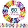 imageAB Diamond Painting Beads Square Drill Diamond Painting Accessories 60 Colors Diamond Beads AB Diamond Painting Drills for Diamond Art Accessories and Tools Diamond Painting Supplies 60000 pcs60 Colors Round