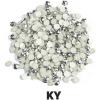 imageforever young Metallic Round Diamond Painting Bead Diamond Painting Drill Metallic Brown Single Color K839 1000PCSKY