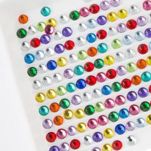 imageCrystal Round Diamond Painting Bead Crystal Drill Rhinestone Single Color 632 1000PCS597