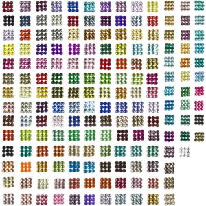 imageCrystal Round Diamond Painting Bead Crystal Drill Rhinestone Single Color 632 1000PCS818