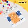 image20000PCS Glitter Beads for Diamond Painting Diamond Painting Beads Diamond Painting Accessories 20 Colors Round Diamond Painting Drills Flatback Rhinestones for Crafts Bead Art or Nails Art 28MMRound