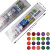 image20000PCS Glitter Beads for Diamond Painting Diamond Painting Beads Diamond Painting Accessories 20 Colors Round Diamond Painting Drills Flatback Rhinestones for Crafts Bead Art or Nails Art 28MMRound