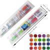 image20000PCS Glitter Beads for Diamond Painting Diamond Painting Beads Diamond Painting Accessories 20 Colors Round Diamond Painting Drills Flatback Rhinestones for Crafts Bead Art or Nails Art 28MMRound