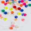 image20000PCS Glitter Beads for Diamond Painting Diamond Painting Beads Diamond Painting Accessories 20 Colors Round Diamond Painting Drills Flatback Rhinestones for Crafts Bead Art or Nails Art 28MMRound