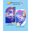 imageForeverYoung DIY Growth Chart for Wall Diamond Art Kits for Kids Diamond Painting Kits for Adults Square Drill Diamond Painting Kit Gem Art Kit with Diamond DotsCity Height Chart 472 x 39 InchCity