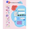 imageForeverYoung DIY Growth Chart for Wall Diamond Art Kits for Kids Diamond Painting Kits for Adults Square Drill Diamond Painting Kit Gem Art Kit with Diamond DotsCity Height Chart 472 x 39 InchMake Up