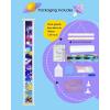imageForeverYoung DIY Growth Chart for Wall Diamond Art Kits for Kids Diamond Painting Kits for Adults Square Drill Diamond Painting Kit Gem Art Kit with Diamond DotsCity Height Chart 472 x 39 InchCity