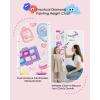 imageForeverYoung DIY Growth Chart for Wall Diamond Art Kits for Kids Diamond Painting Kits for Adults Square Drill Diamond Painting Kit Gem Art Kit with Diamond DotsCity Height Chart 472 x 39 InchMake Up
