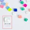 imageGlow in The Dark Diamond Painting Beads for Diamond Dots Accessories 20 Colors Round Diamond Painting Drills Flatback Rhinestones for Crafts Bead Art Gem Art 20000PCSSquare