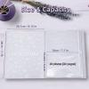 imageMinigem Diamond Painting Storage Book 5x7 Photo Album Holds 80 Minigem Paintings or Photos Diamond Art Storage Case for Mini Diamond Art Kits Durable Waterproof PP Cover DoubleSided DisplayWhite