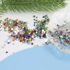 imageRhinestones Diamond Painting Beads Bead Art Diamond Painting Drills Diamonds Art Accessories and Tools Rhinestones for Makeup 20 Colors Round 4000PCSRound