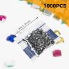 imageRhinestones Diamond Painting Beads Bead Art Diamond Painting Drills Diamonds Art Accessories and Tools Rhinestones for Makeup 20 Colors Round 4000PCSSquare