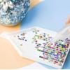 imageRhinestones Diamond Painting Beads Bead Art Diamond Painting Drills Diamonds Art Accessories and Tools Rhinestones for Makeup 20 Colors Round 4000PCSSquare
