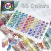imageRhinestones Diamond Painting Beads Bead Art Diamond Painting Drills Diamonds Art Accessories and Tools Rhinestones for Makeup 20 Colors Round 4000PCS60 Colors Round