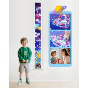 imageForeverYoung DIY Growth Chart for Wall Diamond Art Kits for Kids Diamond Painting Kits for Adults Square Drill Diamond Painting Kit Gem Art Kit with Diamond DotsCity Height Chart 472 x 39 InchCity