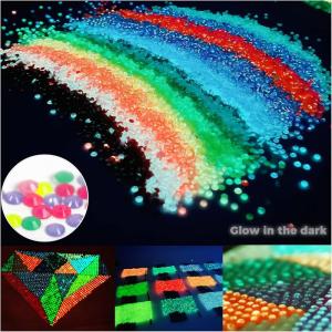 imageGlow in The Dark Diamond Painting Beads for Diamond Dots Accessories 20 Colors Round Diamond Painting Drills Flatback Rhinestones for Crafts Bead Art Gem Art 20000PCSRound