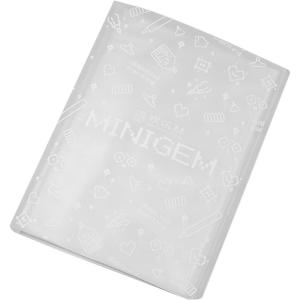 imageMinigem Diamond Painting Storage Book 5x7 Photo Album Holds 80 Minigem Paintings or Photos Diamond Art Storage Case for Mini Diamond Art Kits Durable Waterproof PP Cover DoubleSided DisplayWhite