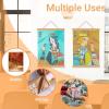image2 Pack Diamond Painting Frames Diamond Painting Storage for Diamond Painting Kits Heavy Duty Painting Hanging Scroll Diamond Art Frames Wood Frame Screw Poster Hanger Diamond Art Accessories1616  40cm 2 packs