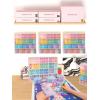 imageForeverYoung Extra Large Diamond Art Storage Containers Trays  Stand 48pcs Diamond Art Accessories Diamond Painting Trays with Lids 2in1 Diamond Art Trays and Diamond Painting Storage60pcsRack
