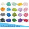imageAB Diamond Painting Beads 5D Diamond Painting Accessories 20 Colors Round Diamond Painting Drills AB Rhinestones Flatback Rhinestones for Bead Art Gem Art Diamonds for Craft 28MM4000PCSRound