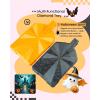 imageForeverYoung Crystalline Diamond Art Trays with Lids Diamond Painting Accessories 2Piece Diamond Painting Trays with Lids Silky Diamond Art Accessories and Tools Sunlit LemonHalloween Spirit