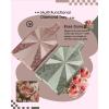 imageForeverYoung Crystalline Diamond Art Trays with Lids Diamond Painting Accessories 2Piece Diamond Painting Trays with Lids Silky Diamond Art Accessories and Tools Sunlit LemonRose Dune