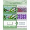 imageForeveryoung Minigem Small Diamond Art Kits for Beginners 12Pcs Square Drill Diamond Painting Kits for Adults 3Hour Painting PostcardStyle Mini Diamond Art Kits for Adults 5x7 Inch Twelve MonthsTwelve Months