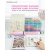 imageForeverYoung Diamond Art Label Sticker Book 72Page 8000 Stickers for Diamond Painting Lovers