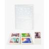 imageForeveryoung 7Inch Minigem Diamond Art Storage Book 80 Pages Diamond Painting Accessories and Tools with Clear Protectors Portfolio Folder for Artwork Organizer