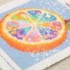 imageforever young Minigem Small Diamond Art Kits for Beginners  Crystal Orange Mini Diamond Painting Diamond Art Kits 124x136cmCrystal Orange