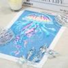 imageforever young Minigem Small Diamond Art Kits for Beginners  Crystal Orange Mini Diamond Painting Diamond Art Kits 124x136cmRainbow Jellyfish