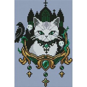 imageforever young Minigem Small Diamond Art Kits for Beginners  Crystal Orange Mini Diamond Painting Diamond Art Kits 124x136cmSoulbound Cat